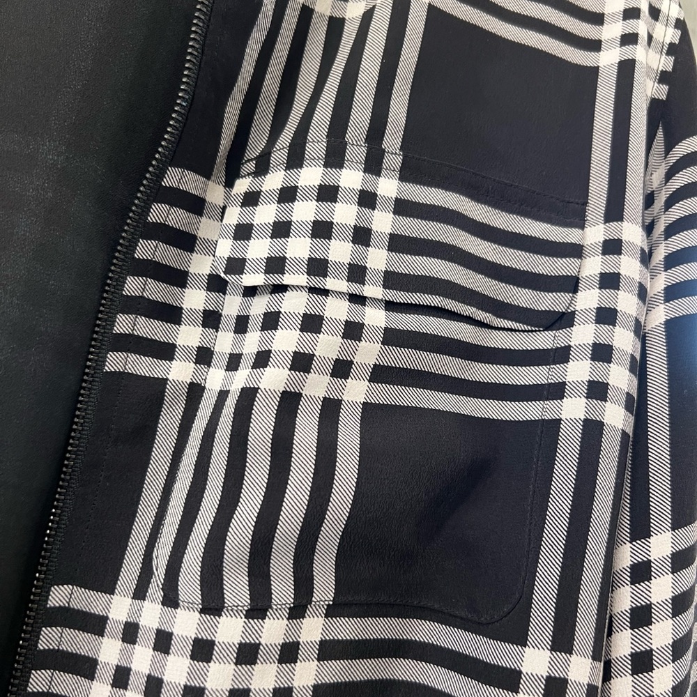 Silk Bomber Jacket - image 3